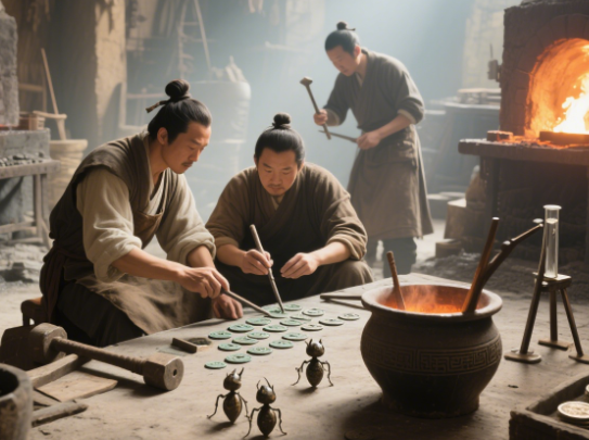 十大配资平台app官网 战国蚁鼻钱合金配比: 楚国黄金货币的成色控制技术