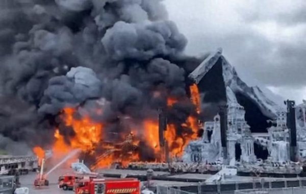 配资门户平台配资 比利时著名音乐节场地发生火灾, 现场浓烟滚滚